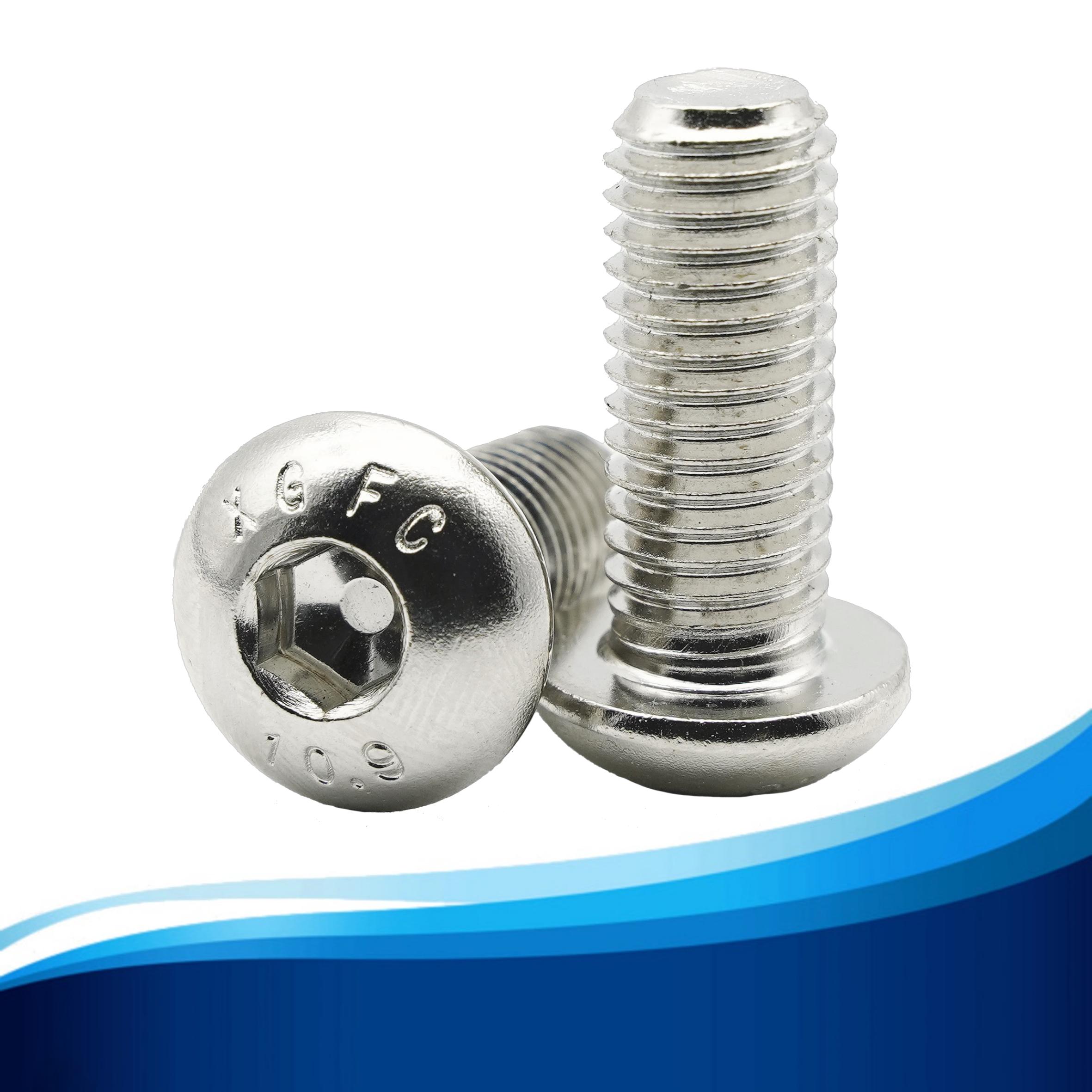 10.9级镀镍ISO7380